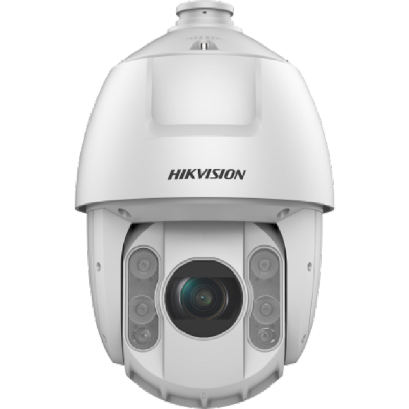 海康威视HIKVISION监控摄像头200万高清智能云台红外夜视室内室外防水防尘网线供电网络球机DS-2DC6223IW-AE  白色  