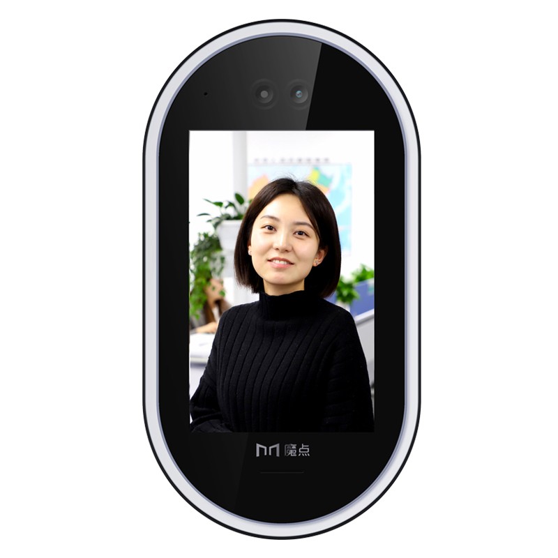 魔点 G2智能人脸考勤门禁机 钉钉智连动态人脸识别 多功能办公一体机 刷脸上班打卡企业办公云考勤机 魔点G2主机【不含门禁配件】  黑色  