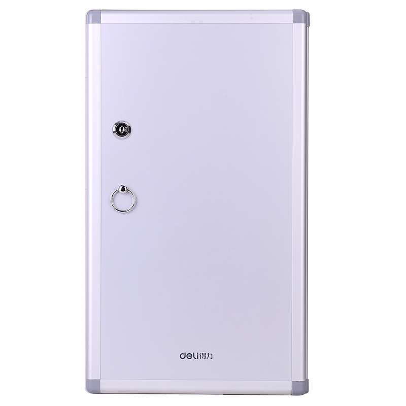 得力（deli）48位铝合金钥匙管理箱 50801（单位：个）  银色  