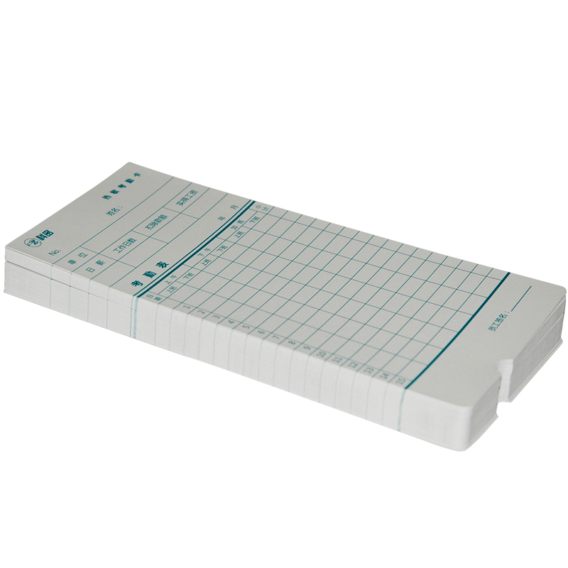 科密（COMET）300g热敏卡钟卡纸 考勤机打卡机纸卡卡纸  白色  