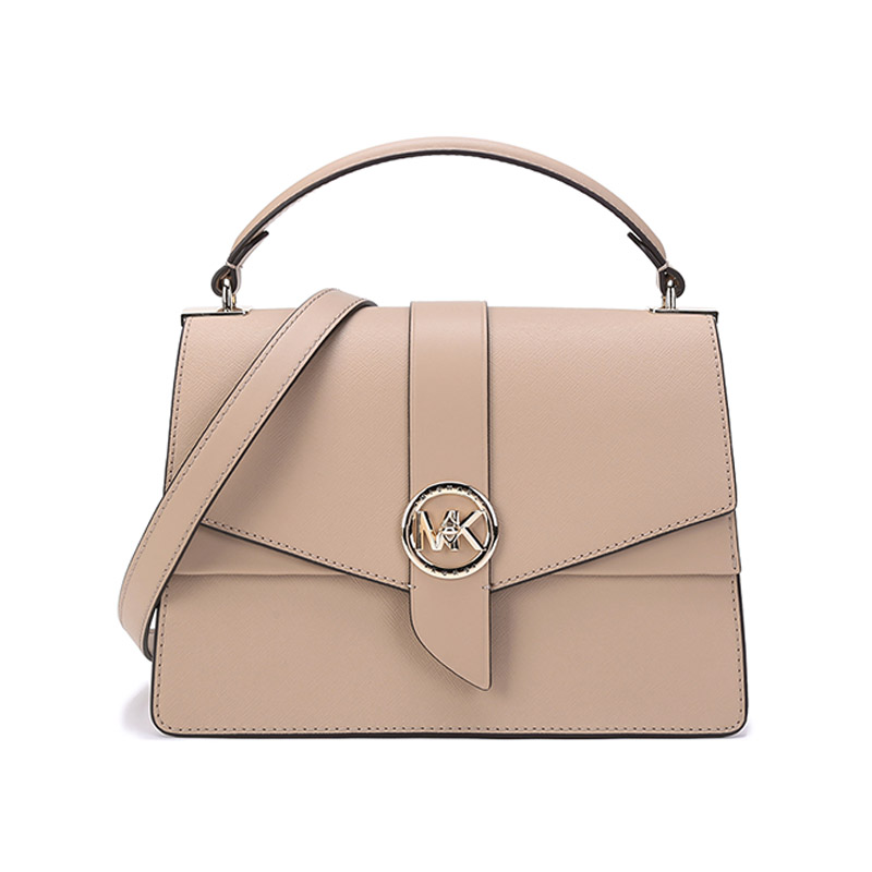 Michael Kors 迈克&middot;科尔斯女士Greenwich系列皮革手提包Z11100606101  驼色  
