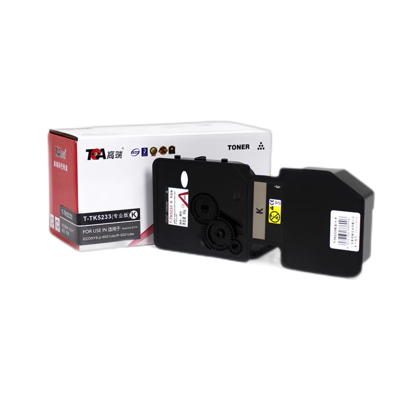 高端TECH-A T-TK5233K粉盒黑色专业版适用Kyocera ECOSYS:p-5021cdn/P-5021cdw  黑色  