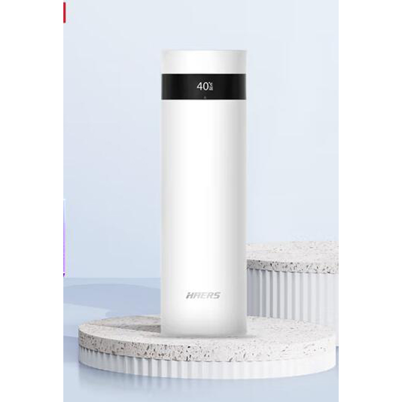 华为智选 哈尔斯智能保温杯440ml 旋盖款  白色  