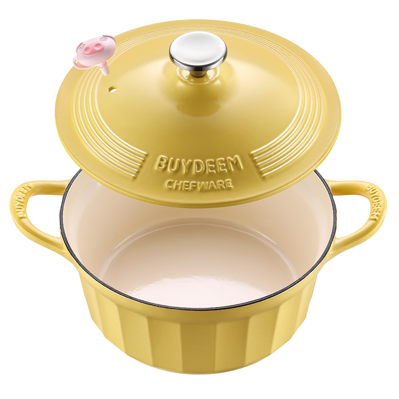 北鼎（Buydeem） 焖炖锅 25cm 焖炖锅 小鹅黄（单位：个）