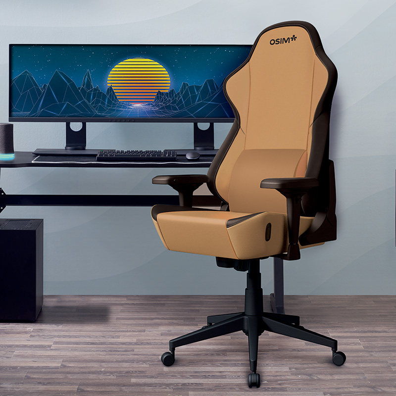 傲胜(OSIM)多功能电竞/办公 按摩椅OS-8224J  黄色  