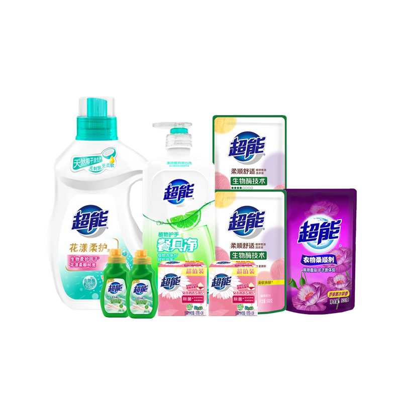 超能 家庭清洁组合 4064g  自然色  