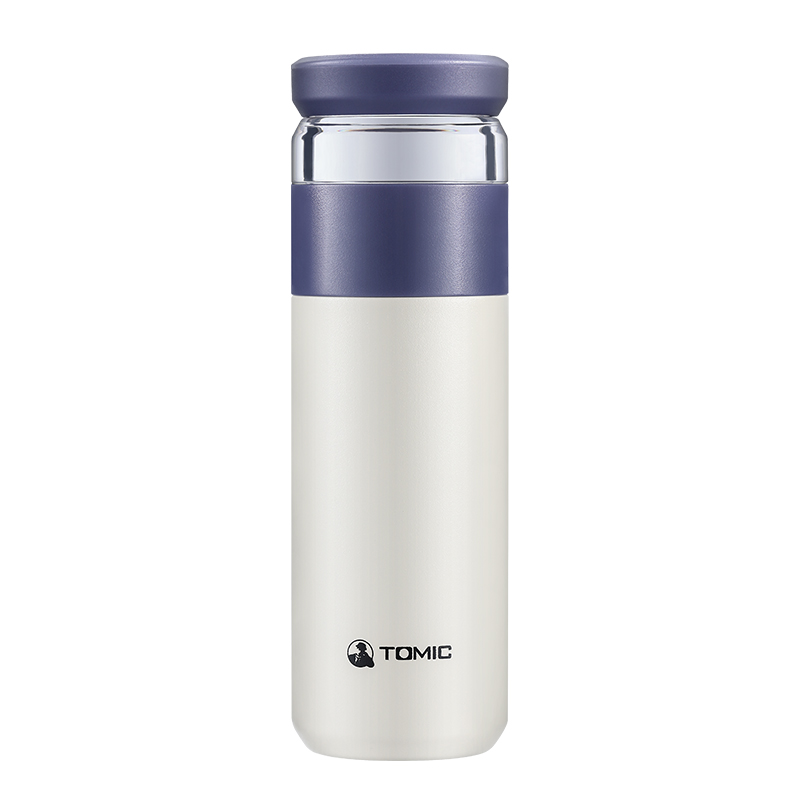 特美刻（TOMIC）茶水分离保温杯 TW60020 520ML(单位：只) 蓝色