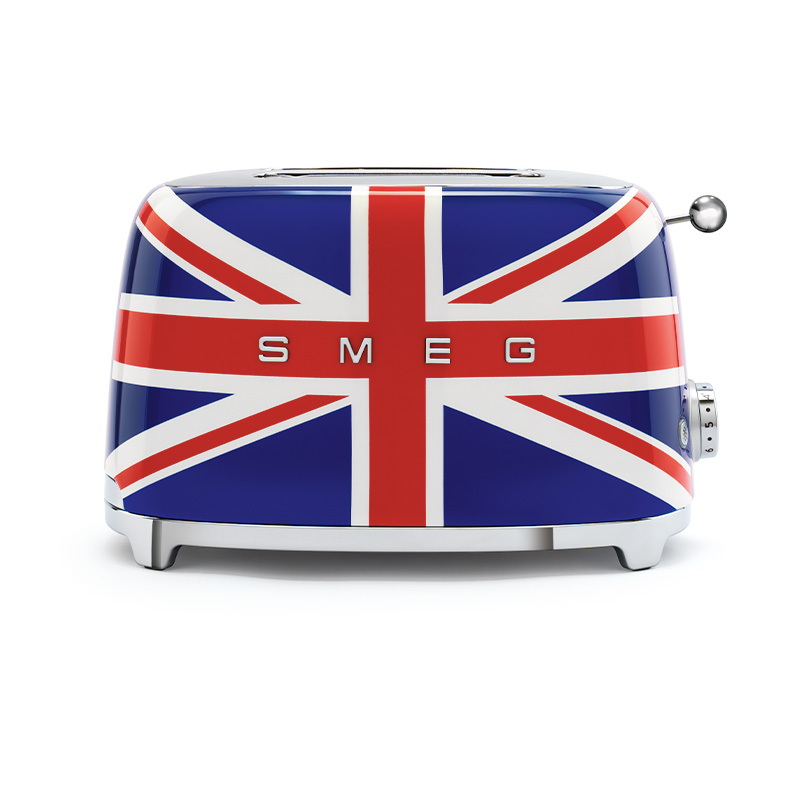 SMEG斯麦格 意大利 复古烤面包机吐司机多士炉 TSF01 （单位：台） 米字旗