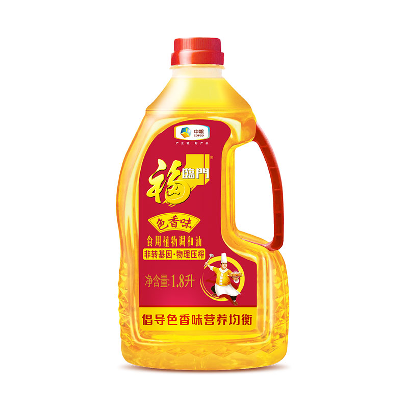 福临门 调和油 色香味食用植物 1.8L 黄色（单位：桶）