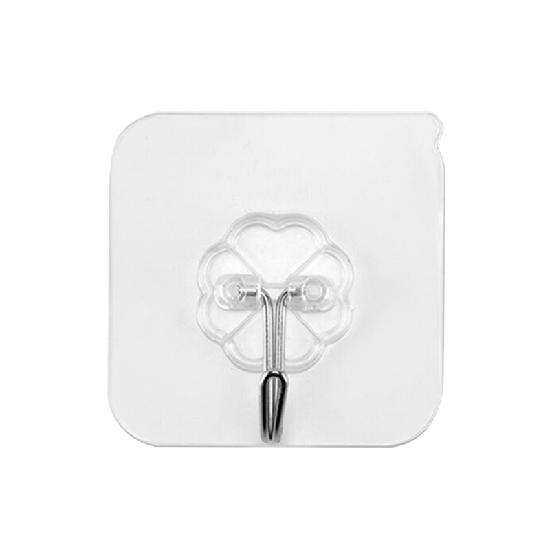 海亚森（HAIYASEN） TK-5004 透明粘钩  1只/包*100包   (单位：包) 透明色