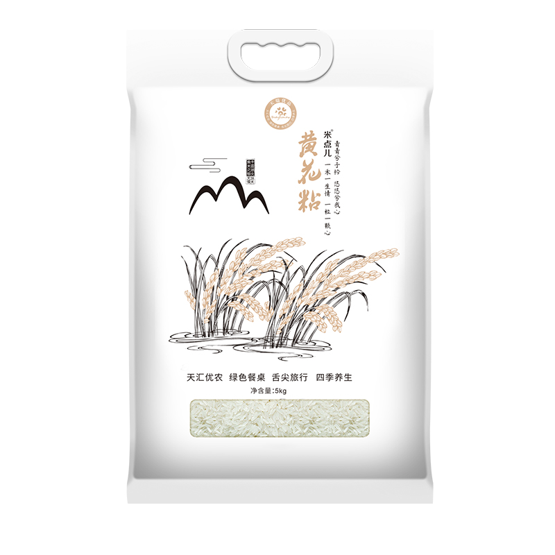 天瑞优品（TIANRUY&YOUPIN）黄花粘八边封5KG TR-008（单位：包）  白色  