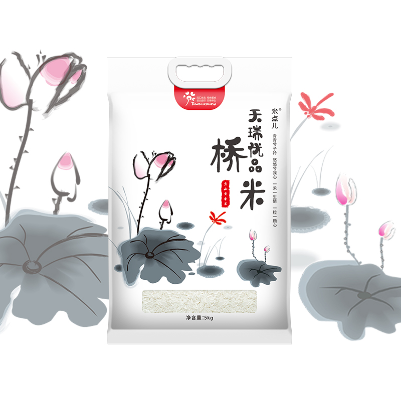 天瑞优品（TIANRUY&YOUPIN）桥米5KG TR-012（单位：包）  白色  