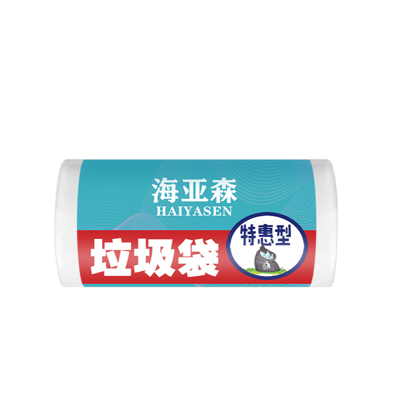 海亚森（HAIYASEN） TK-8019 50cm*60cm 特惠型垃圾袋30只/卷 透明