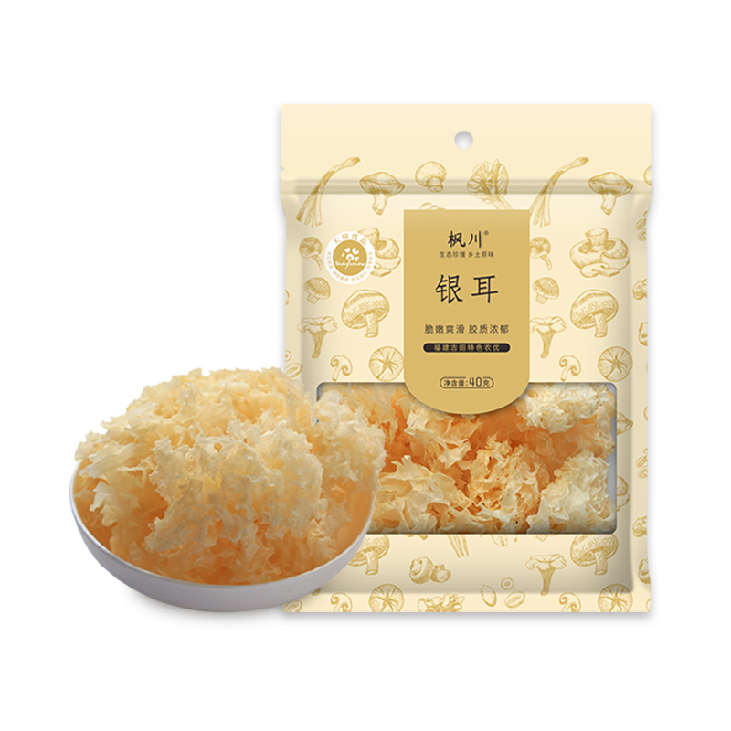 枫川 银耳40克 TR-021 （单位：袋） 白色