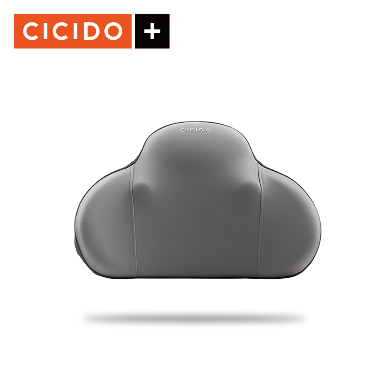 CICIDO 【热敷按摩】电动腰靠 SSX0123  灰色  
