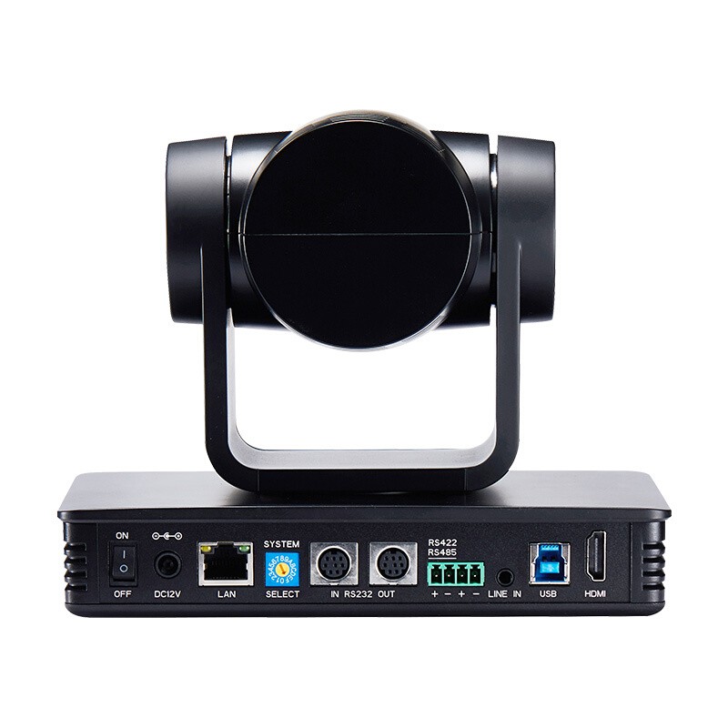 戴浦（DAIPU）高清4K视频会议摄像头DP-VX600 12倍变焦免驱HDMI+USB3.0+LAN接口远程视频会议通讯摄像机  黑色  