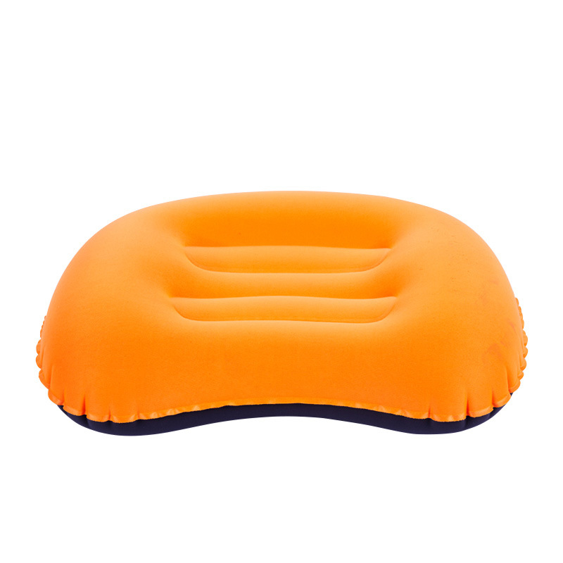 趣游帮 Y27月亮型TPU弹力布充气枕  颜色随机  
