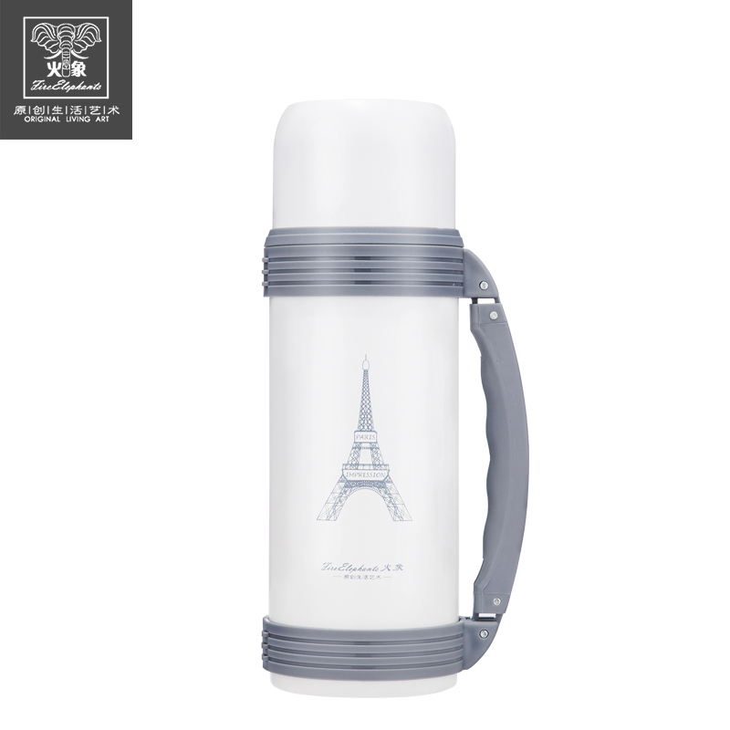 火象巴黎印象 旅行壶  1200ML HXB-BW024（单位：个）图片色 白色