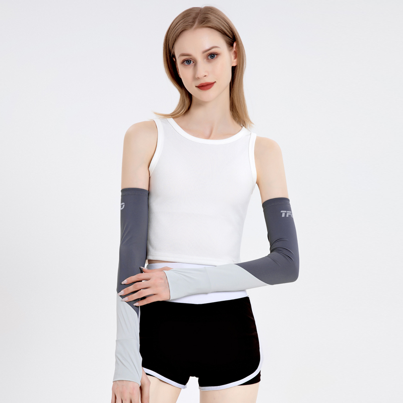 TFO冰丝防晒袖套2402201H00  灰色  