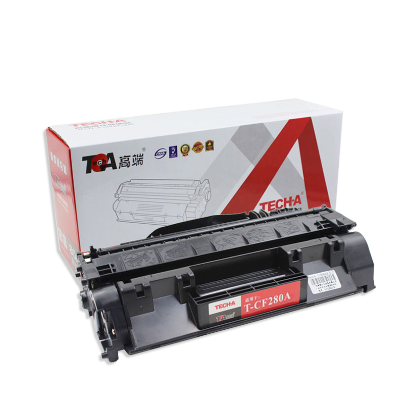 高端（TECH-A）T-CF280A硒鼓专业版适用惠普80A打印机墨盒400 M401DN M425DNW碳粉  黑色  