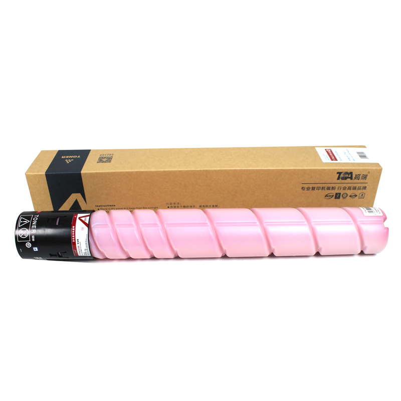 高端TECH-A T-TN223粉盒 彩色专业版适用柯美Bizhub c226复印机c266彩色c256墨粉盒c7222/7226震旦ADC225 265大容量  红色  