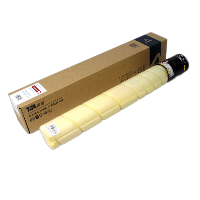 高端TECH-A T-ADC225粉盒彩色专业版 适用震旦bizhub C225复印机墨粉盒C265碳粉盒彩色 大容量  黄色  