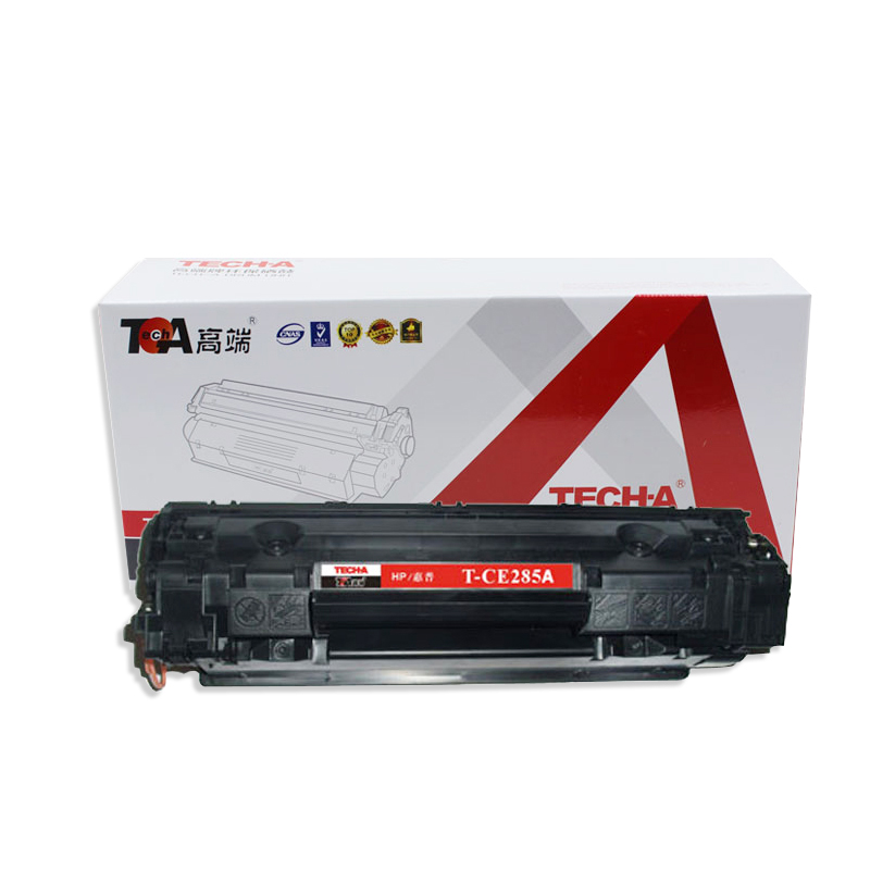 高端（TECH-A）T-CE285硒鼓专业版适用惠普1217硒鼓HP1132墨盒m1214nfh P1102W M1212N  黑色  
