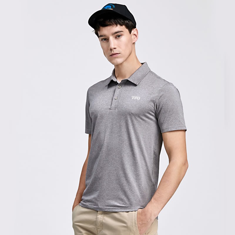TFO男款功能POLO衫6112178H03  花灰色  