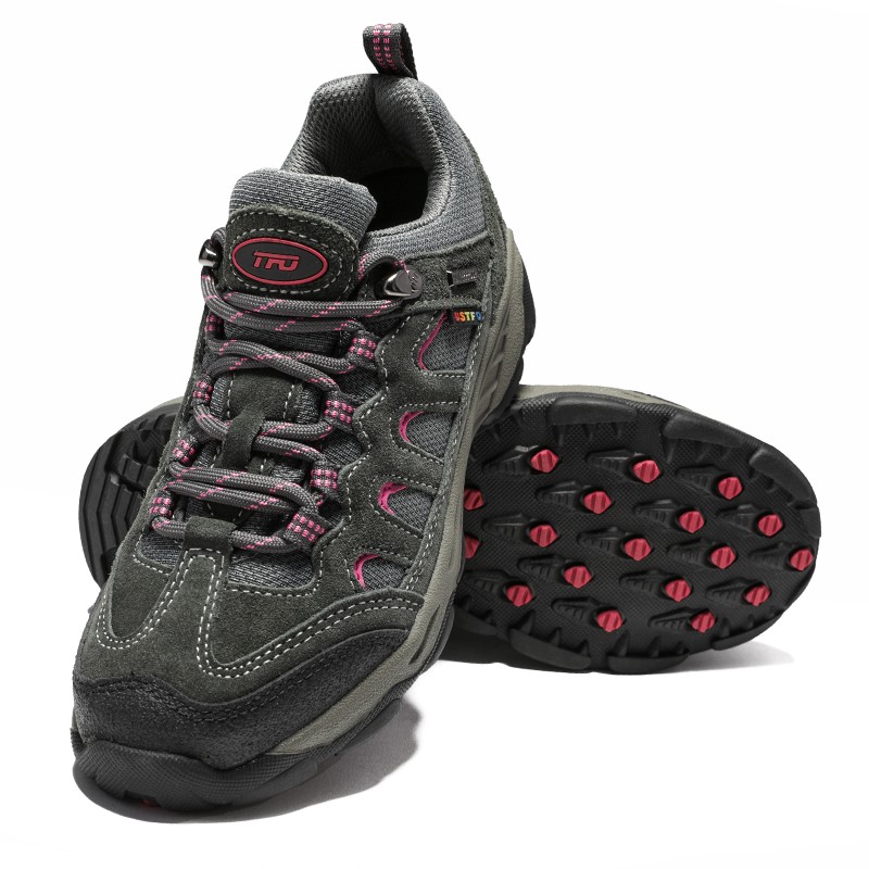 TFO女款全掌气垫徒步鞋084089WH01  女深灰色  