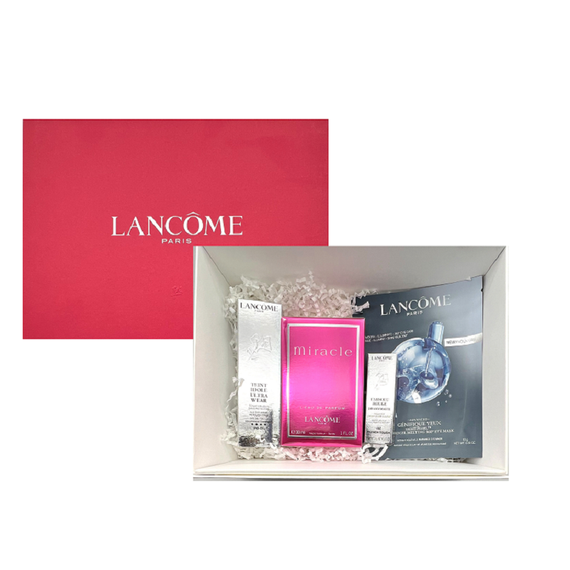 兰蔻 三件套盒A款  大礼盒  