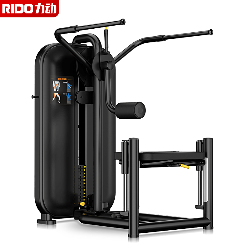 力动 RIDO FITNESS 摆腿训练器RD532  黑色  