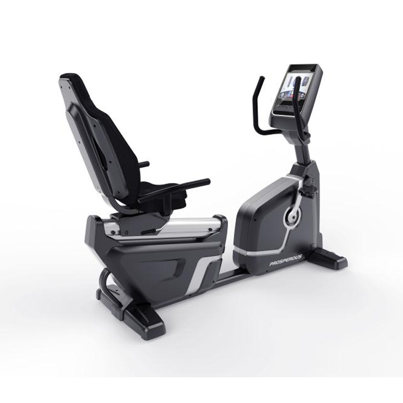 力动  Ridofitness Explore系列   商用自发电卧式健身车R1  黑色  