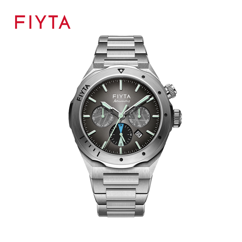 飞亚达（FIYTA）航天系列&ldquo;太空漫步&rdquo;陨石款男士机械表GA880006.WBW  黑色  