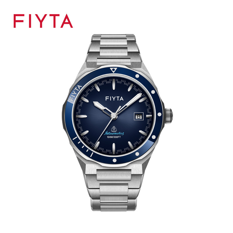 飞亚达（FIYTA） 航天系列&ldquo;太空漫步&rdquo;返回舱款 男士机械表 &ldquo;反重力&rdquo;防震系统 蓝陶款礼盒装GA880112.WLW  蓝色  