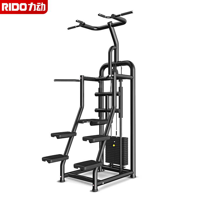 力动 RIDO FITNESS   Explore系列 助力引体下拉 RD501  黑色  