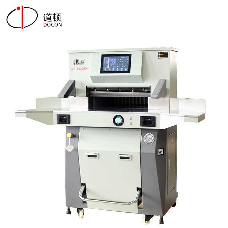 道顿（DOCON DC-8520TH+ 液压程控切纸机 标书 文件 书籍 凭证 重型切纸刀  灰色  