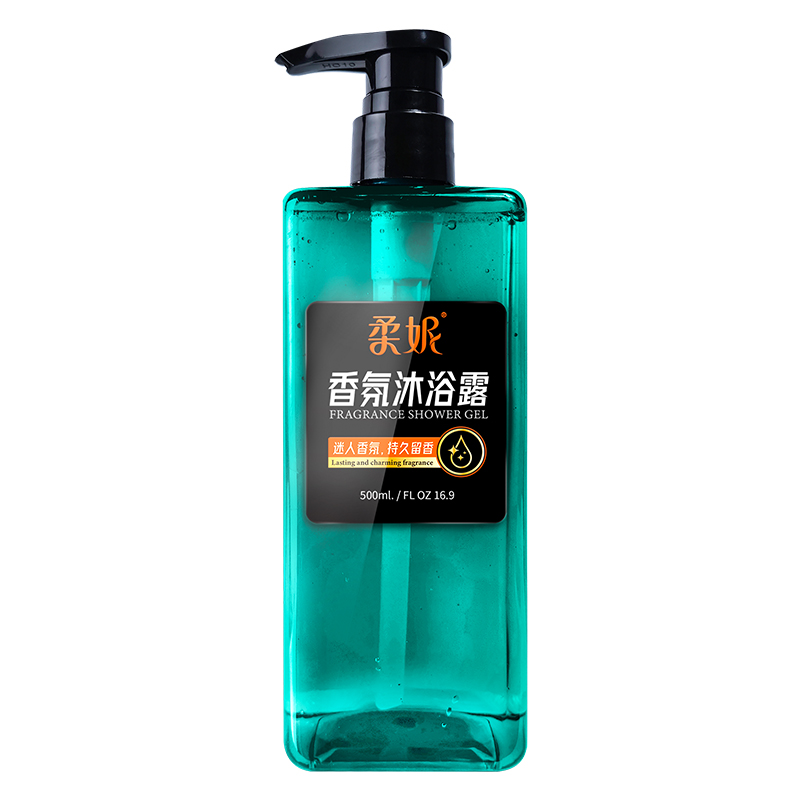 柔妮香氛沐浴露500ml  白色  