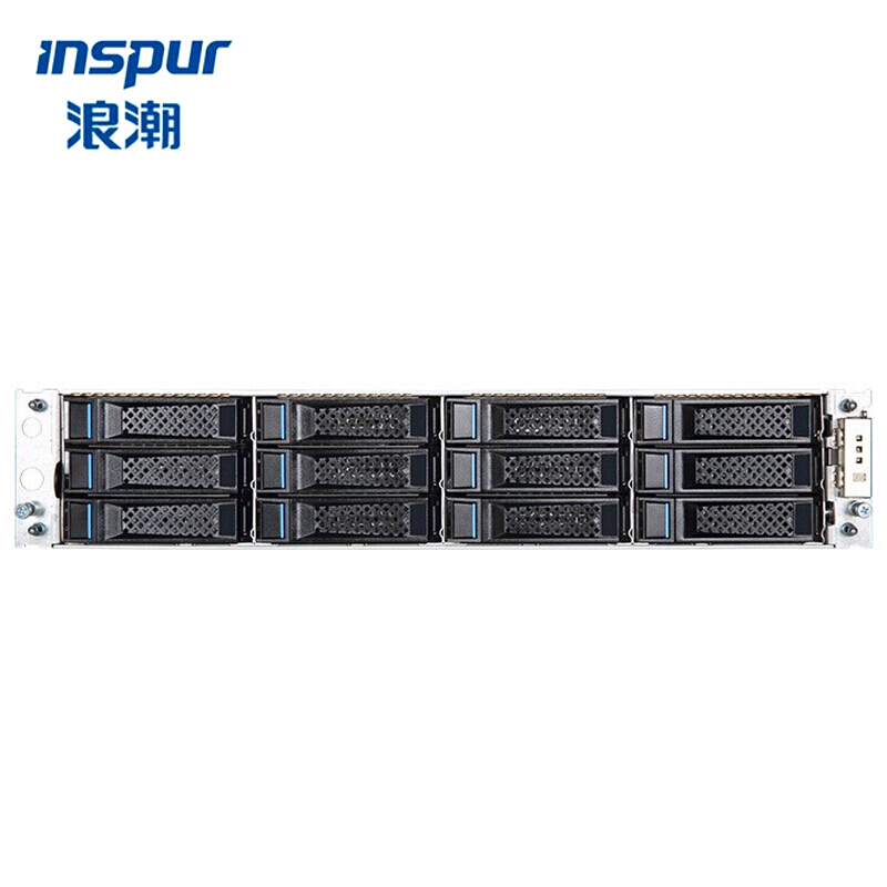 浪潮（INSPUR）AS2150G2 文件存储 专业磁盘阵列 AS2600G2 大盘/32GB/4*16GB FC/10*6TB  黑色  
