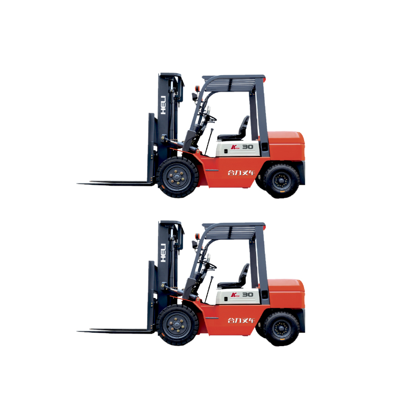 瀛军 合力德叉车 3吨座驾式柴油款叉车  红色  