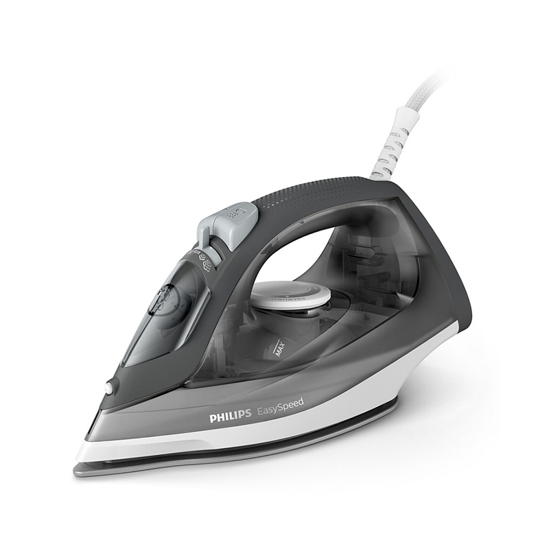 飞利浦（PHILIPS） 蒸汽电熨斗 家用 防滴漏 大功率 手持式平熨便携式 GC1758/88（单位:台） 灰色