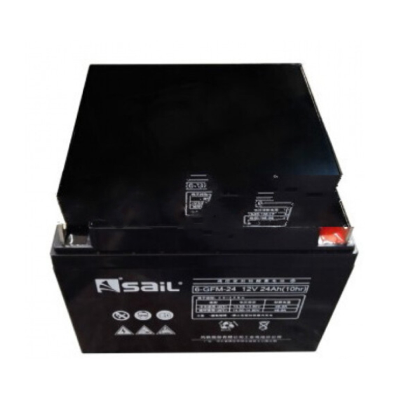 艾瑞森 蓄电池6-GFM-24适用于摩托雪橇  黑色  