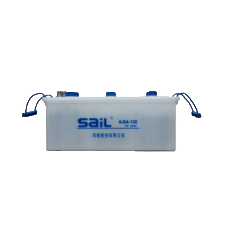 瀛军 风帆6-QA-120蓄电池  白色  