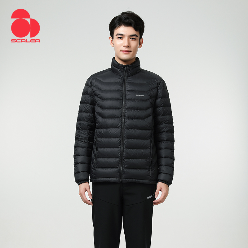 思凯乐轻薄男羽绒服f6112709 黑色 XXXXL