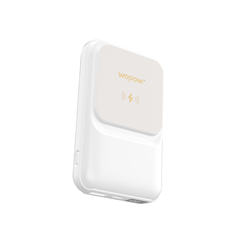 沃品 磁吸无线快充 移动电源  LW03 白色  白色  