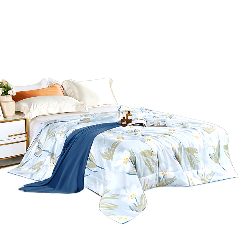 金丝莉KINTHERI 茶多酚元气被 JB-1215 150&times;210cm（床） 蓝色