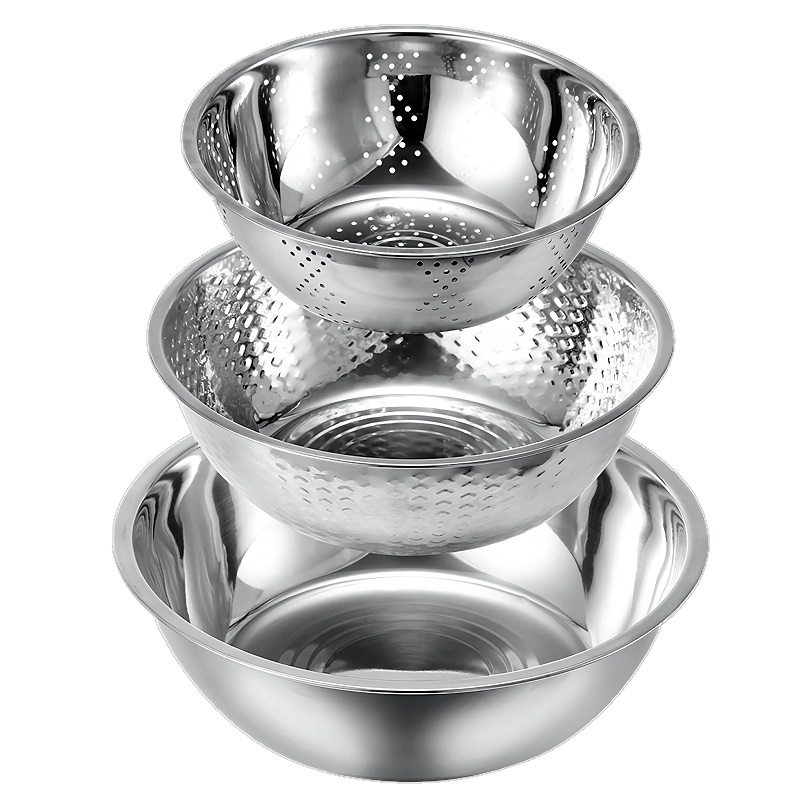 A-TIMES奥德萨米筛三件套CJ-21014-3（单位：套） 不锈钢色