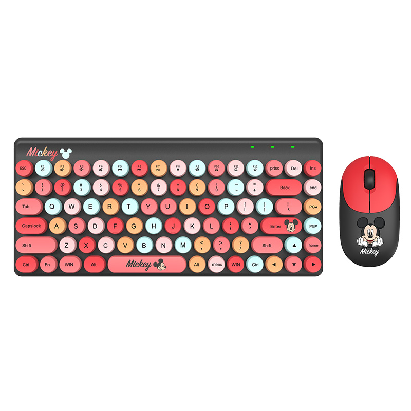 迪士尼/Disney数码产品无线键盘鼠标  LF85 红色