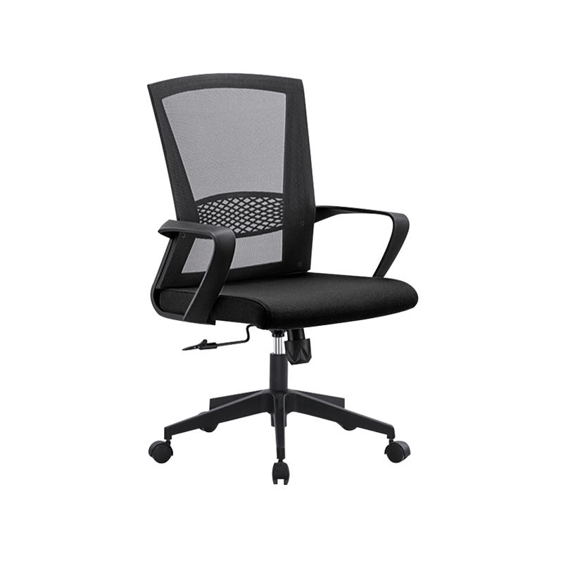 企诺 简约办公职员椅可升降椅子 BGY-16  黑色  