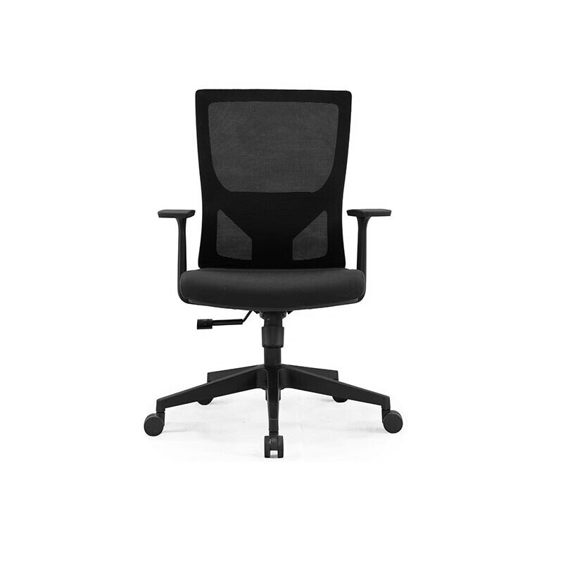 企诺 办公椅会议椅写字座椅电脑椅靠背椅 BGY-24  黑色  