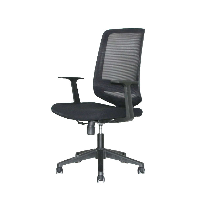 企诺 靠背椅网椅电脑椅转椅 BGY-40  黑色  
